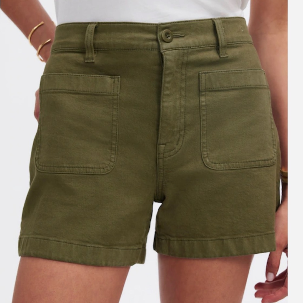 Madewell The Emmett Short in Garment Dye: Patch Pocket Edition size 27